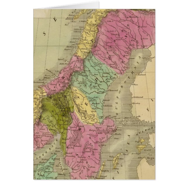 Denemarken, Zweden en Noorwegen (Voorkant)