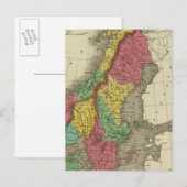 Denemarken, Zweden en Noorwegen Briefkaart (Voorkant / Achterkant)