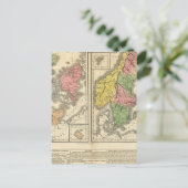 Denemarken, Zweden en Noorwegen Briefkaart (Staand voorkant)