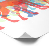 Denen met kleur poster (Hoek)