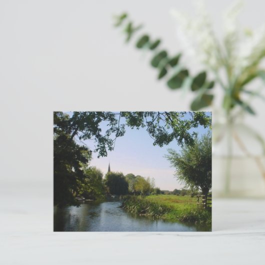 Denford, dorp briefkaart (Staand voorkant)