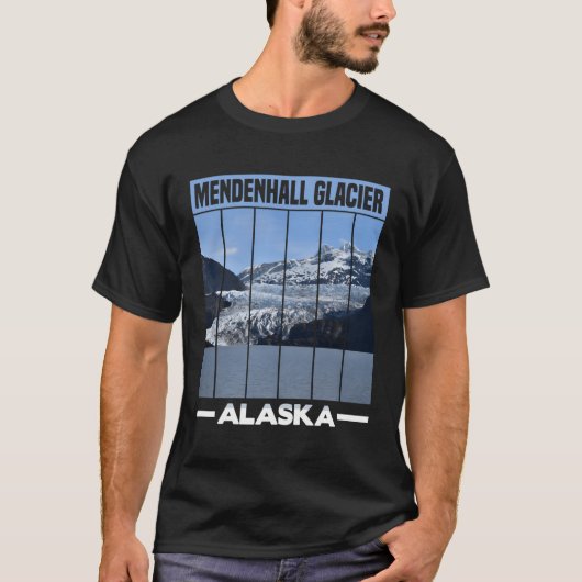 Denhall Glacier Alaska T-shirt (Voorkant)