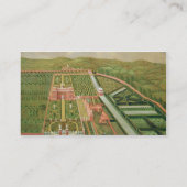 Denham Place, Buckinghamshire, c.1695 (olie op can Visitekaartje (Achterkant)