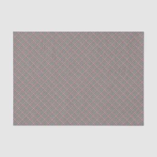 Denholm District Tweed Check Wrap Accent Tissuepapier (Voorkant)
