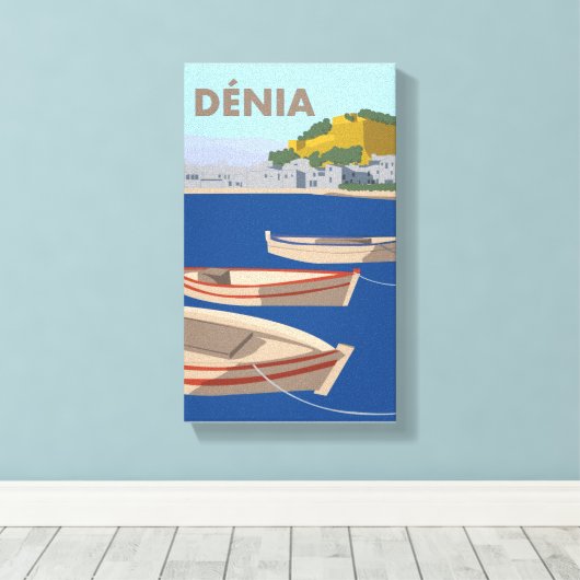 Denia Canvas Afdruk (Insitu (Houten vloer))