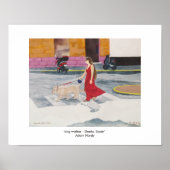 Denia, Spanje kunst Poster (Voorkant)