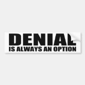 Denial Bumpersticker (Voorkant)