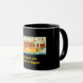 Denial is geen rivier in Egypte Mok (Voorkant rechts)