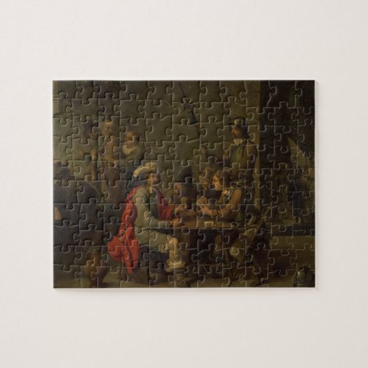 Denial of St. Peter, 1646 (olie op canvas) Legpuzzel (Horizontaal)