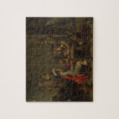 Denial of St. Peter, 1646 (olie op canvas) Legpuzzel (Verticaal)