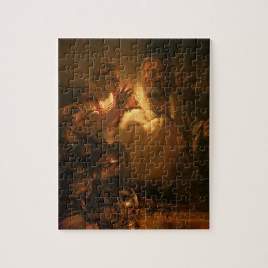 Denial of St. Peter, 1660 (olie op canvas) Legpuzzel (Verticaal)