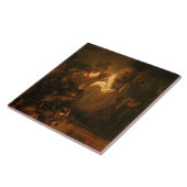 Denial of St. Peter, 1660 (olie op canvas) Tegeltje (Zijkant)