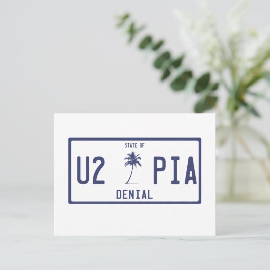 Denial Postcard Briefkaart (Staand voorkant)
