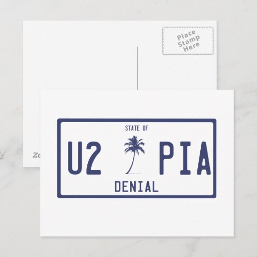 Denial Postcard Briefkaart (Voorkant / Achterkant)