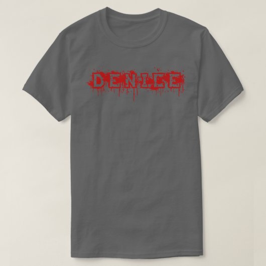 Denice First Name Halloween Costume Personalized T-shirt (Design voorkant)