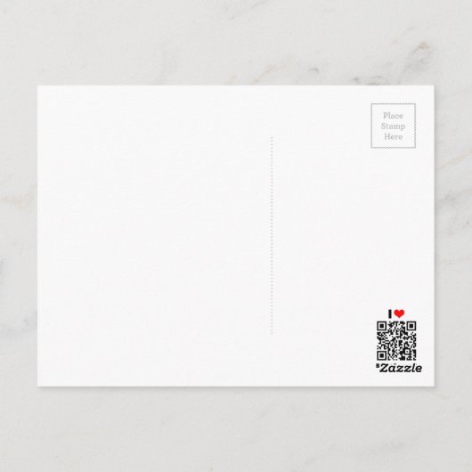 Denied Red Rubber Stamp Briefkaart (Achterkant)