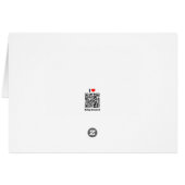 Denied Red Rubber Stamp Card (Achterkant Horizontaal)