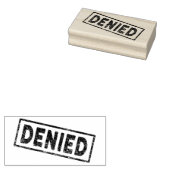 Denied Red Rubber Stamp Rubberstempel (Gestempeld)
