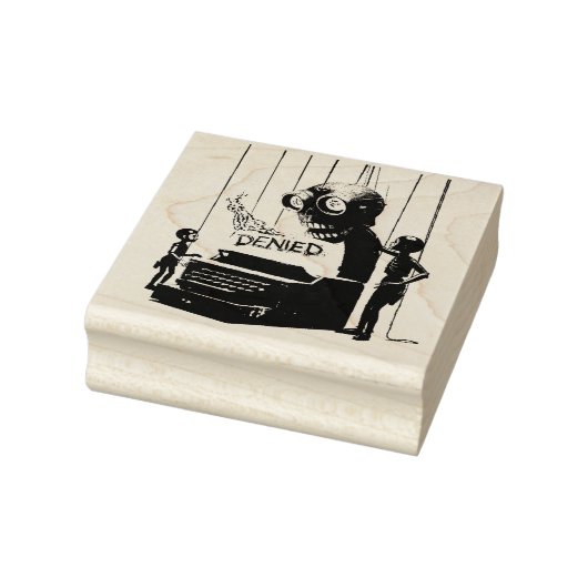 “Denied” - Signed, The Printer Rubberstempel (Stempel)