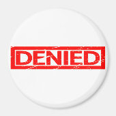 Denied Stamp Magneet (Voorkant)