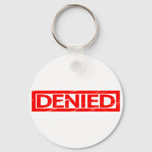 Denied Stamp Sleutelhanger