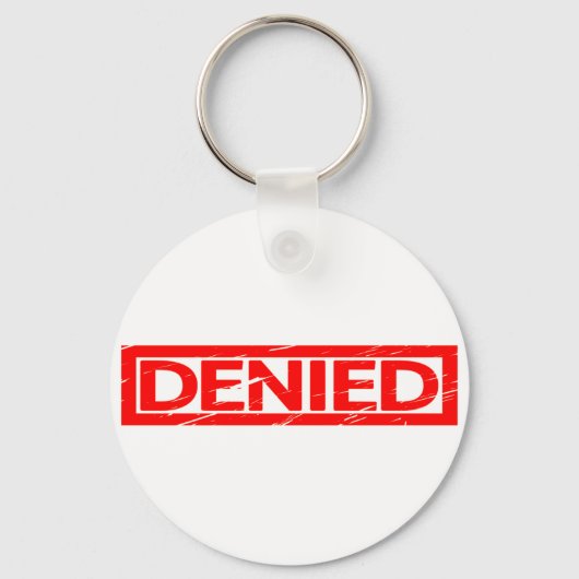 Denied Stamp Sleutelhanger (Achterkant)