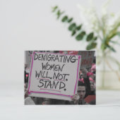 Deniging vrouwen zal geen Briefkaart zijn (Staand voorkant)