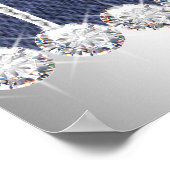 Denim and Diamonds Birthday Party Poster (Hoek)