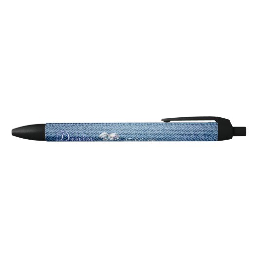 Denim and Diamonds Pen (Bovenkant)
