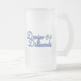 Denim and Diamonds Rustic, Glam Matglas Bierpul