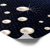 Denim and Pearls Welcome Sign Poster (Hoek)