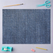 Denim Background Blue Jeans Texture Decoupage 2 Tissuepapier (Craft)