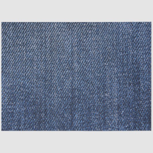 Denim Background Blue Jeans Texture Decoupage 2 Tissuepapier (Voorkant)