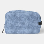 Denim Blauw Denim Patroon Toilettasje (Achterkant)