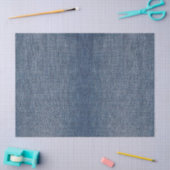Denim blauwe jeans stof tissuepapier (Craft)