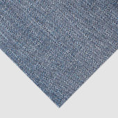 Denim blauwe jeans stof tissuepapier (Detail)