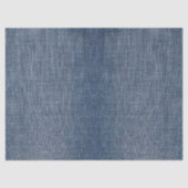 Denim blauwe jeans stof tissuepapier (Voorkant)