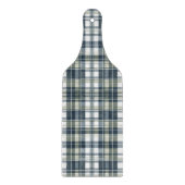 Denim Blauwe Salie Groene Witte Plaid Snijplank (Voorkant)
