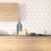 Denim Blauwe Salie Groene Witte Plaid Snijplank