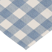 Denim Blik Blauw Grote Controle Schitterend Lange Tafelloper (Hoek)