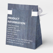 DENIM BLUE BUSINESS PROMOTIONAL PAKKET BEDANKDOOSJES (Achterkant)