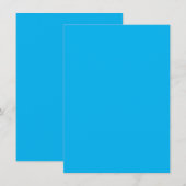 Denim Blue,Fountain Blue,Jellyfish; Kaart (Voorkant / Achterkant)