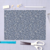 Denim Blue Glitter Birthday Tissuepapier (Craft)