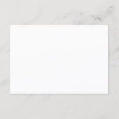 Denim Blue Jean Diaper Raffle Card  Informatiekaartje (Achterkant)