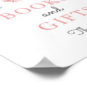 Denim Blue Jean Meisje Boeken en geschenken Poster (Hoek)