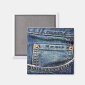 Denim - Blue Jean Pocket Magneet (Voorkant / Achterkant)