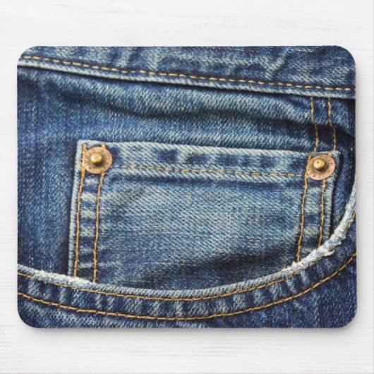 Denim - Blue Jean Pocket Muismat (Voorkant)