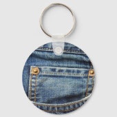 Denim - Blue Jean Pocket Sleutelhanger (Voorkant)