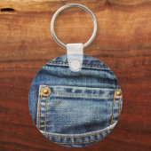 Denim - Blue Jean Pocket Sleutelhanger (Voorkant)