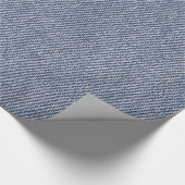 Denim Blue Jean Print Cadeaupapier (Hoek)